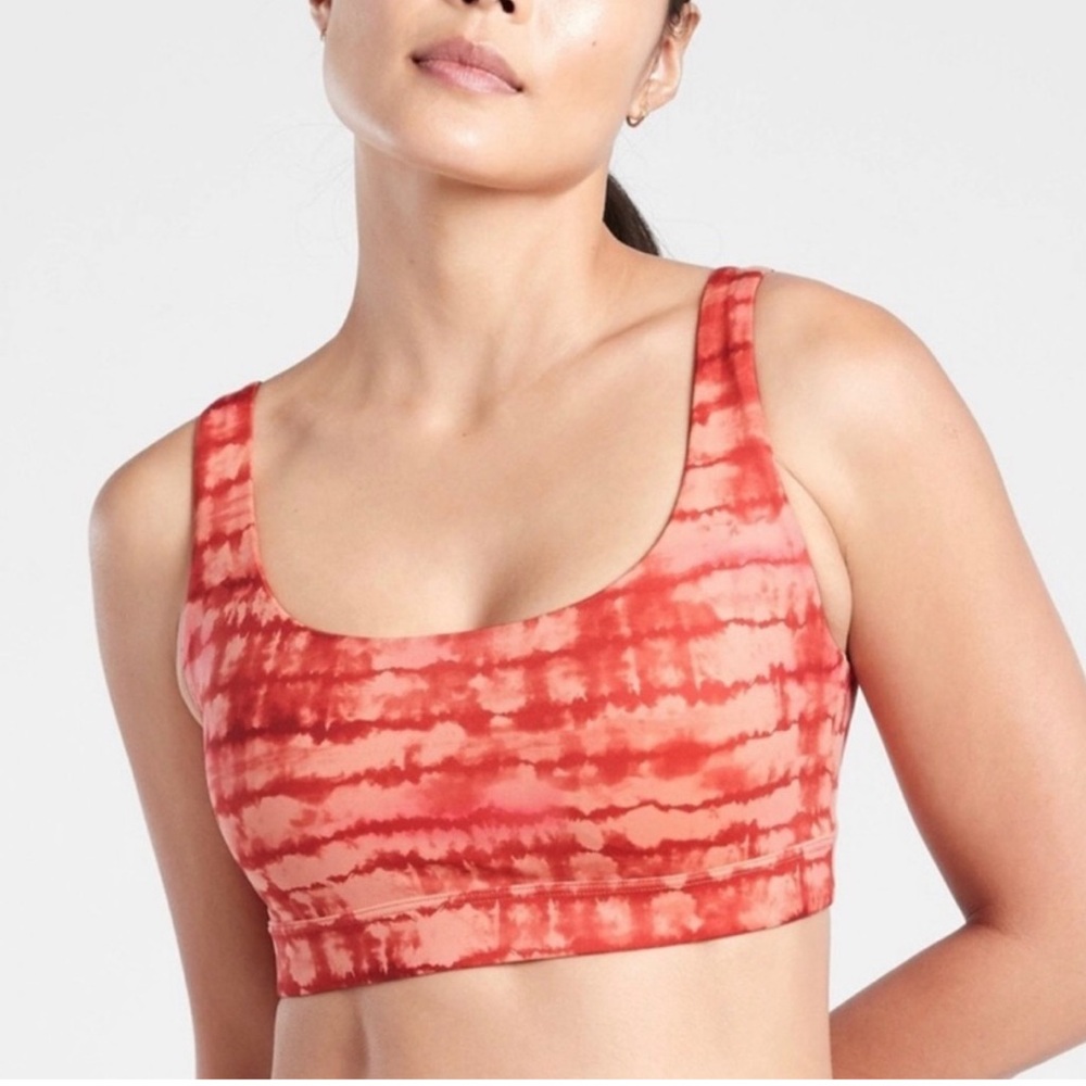 Athleta Exhale Printed Sports Bra NWT